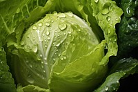 Vegetable cabbage lettuce plant. 