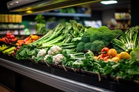 Market supermarket vegetable food. 