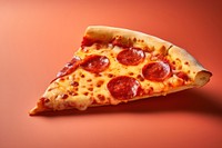 Pizza slice food pepperoni. AI generated Image by rawpixel.