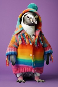 Sweater portrait penguin animal. AI generated Image by rawpixel.