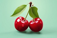 Cherry fruit plant food. 