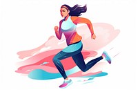 Running footwear jogging sports. AI generated Image by rawpixel.