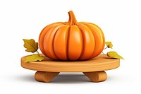 Pumpkin thanksgiving vegetable cartoon. AI generated Image by rawpixel.