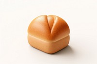 Bread loaf food white background simplicity. AI generated Image by rawpixel.