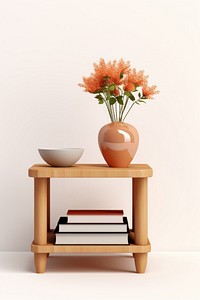 Flower table vase furniture. 