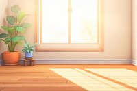 Window floor plant wood. AI generated Image by rawpixel.
