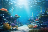 Underwater outdoors nature ocean. 