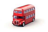 Bus vehicle car red. AI generated Image by rawpixel.
