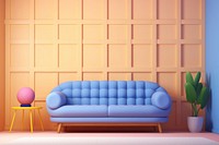 Therapist room architecture backgrounds furniture. 