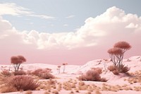 Landscape outdoors nature desert. AI generated Image by rawpixel.