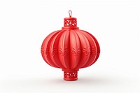 Lantern red white background chinese lantern. 