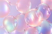 Aesthetic holographic bubble background backgrounds balloon sphere. 