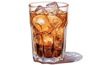 Glass ice drink soda. AI generated Image by rawpixel.