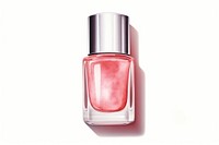 Cosmetics perfume bottle nail. 