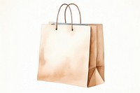 Bag handbag white background shopping bag. 