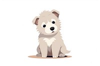 Puppy dog mammal animal. AI generated Image by rawpixel.