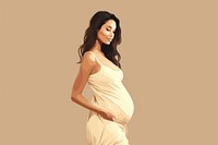 Pregnant portrait fashion adult. AI generated Image by rawpixel.