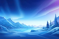 Snow landscape outdoors nature. AI generated Image by rawpixel.