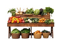 Vegetable basket fruit plant. AI generated Image by rawpixel.