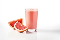 Grapefruit smoothie juice drink. 