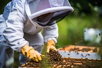 Apiculture protection insect apiary. 