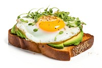 Egg avocado food avocado toast. 