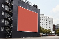 Building advertisement architecture wall. AI generated Image by rawpixel.