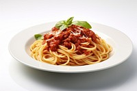 Italian Spaghetti dish spaghetti pasta plate. AI generated Image by rawpixel.