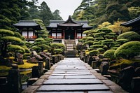 Architecture building outdoors temple. 