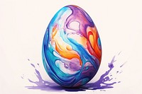 Egg easter creativity easter egg. AI generated Image by rawpixel.