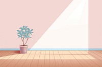 Floor plant wood architecture. AI generated Image by rawpixel.