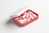 Medicine pill white background medication. AI generated Image by rawpixel.
