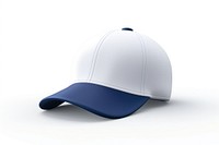 Cap white background baseball cap headwear. 