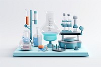 Science laboratory container education. AI generated Image by rawpixel.