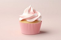 Cupcake dessert cream food. AI generated Image by rawpixel.