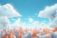 Sky backgrounds landscape outdoors. AI generated Image by rawpixel.
