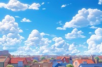 Sky architecture backgrounds building. AI generated Image by rawpixel.