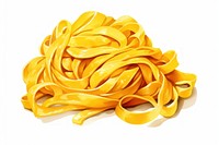 Pasta food white background italian food. AI generated Image by rawpixel.