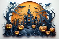 Halloween celebration anthropomorphic jack-o'-lantern. AI generated Image by rawpixel.