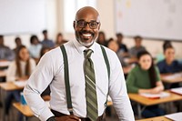 Classroom student teacher glasses. 