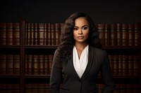 Publication portrait library lawyer. AI generated Image by rawpixel.