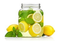Lemonade jar fruit drink plant. AI generated Image by rawpixel.