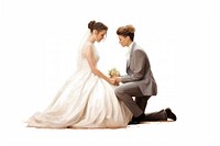 Wedding ceremony fashion dress. AI generated Image by rawpixel.