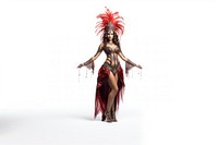 Costume dancing adult woman. AI generated Image by rawpixel.