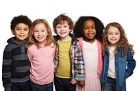 Child kid white background togetherness. 