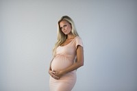 Pregnant portrait adult dress. AI generated Image by rawpixel.