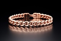 Rose gold bracelet jewelry accessories accessory. AI generated Image by rawpixel.