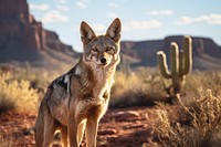 Coyote wildlife outdoors mammal. 