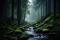 Wilderness vegetation outdoors nature. AI generated Image by rawpixel.