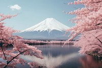 Outdoors blossom nature flower. AI generated Image by rawpixel.